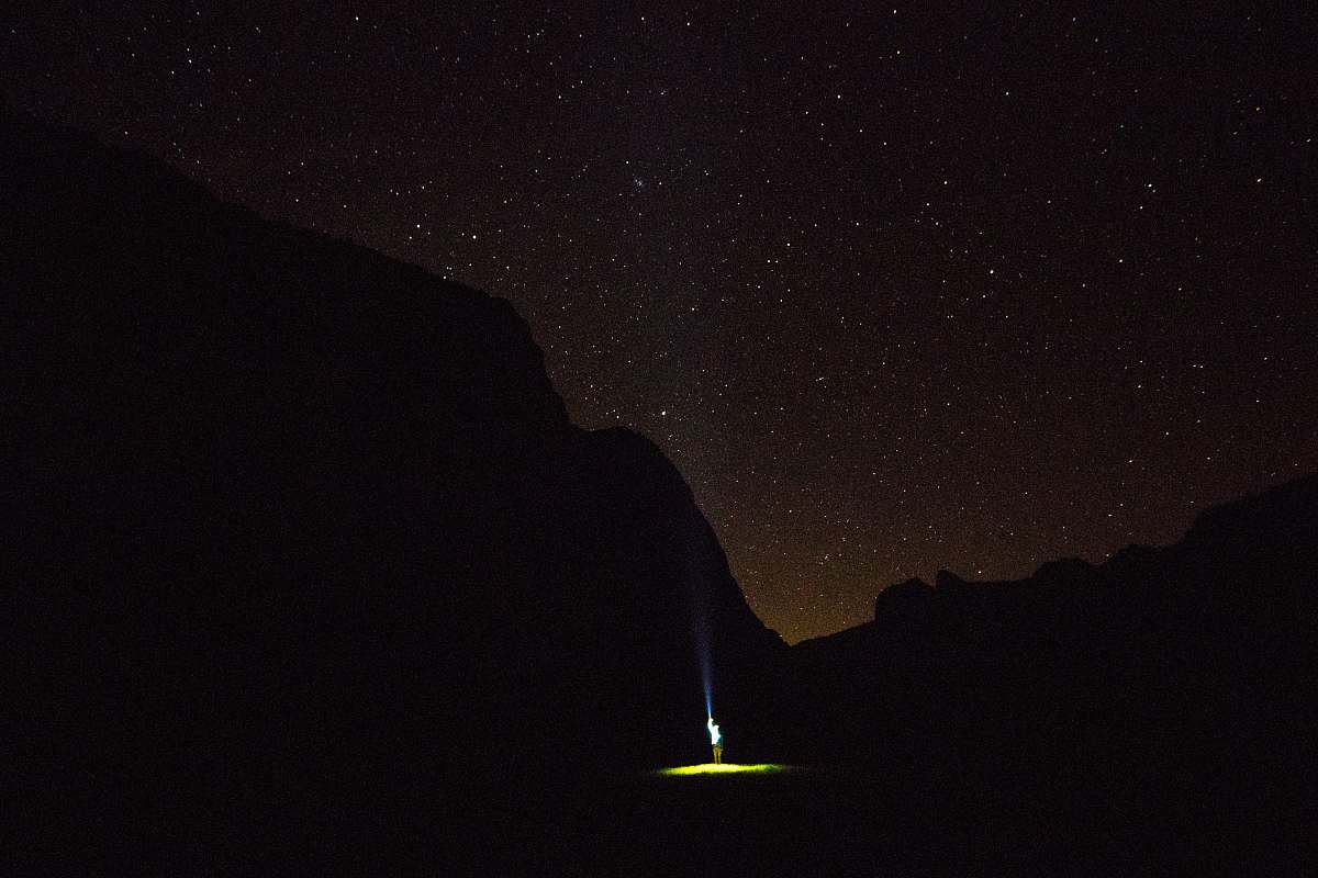 yosemite valley star constellation photography light